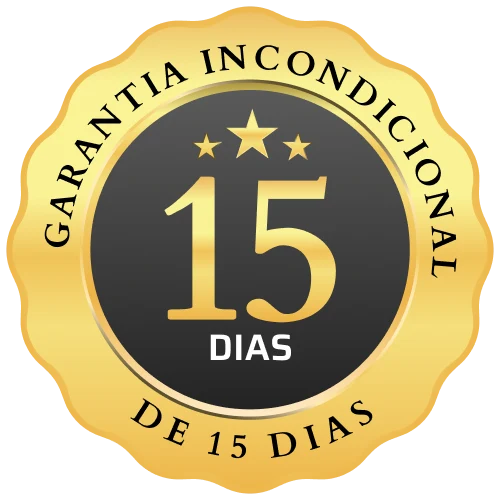 Selo de garantia de 15 dias