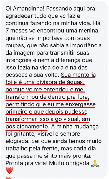 Dra Chey – cliente e depoimento de consultoria de imagem Amanda Souza