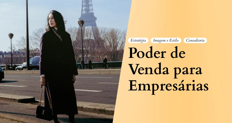 Poder de Venda . Capa do Blog Consultoria de Imagem Online Amanda Souza