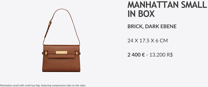 Bolsa de Luxo Manhatan