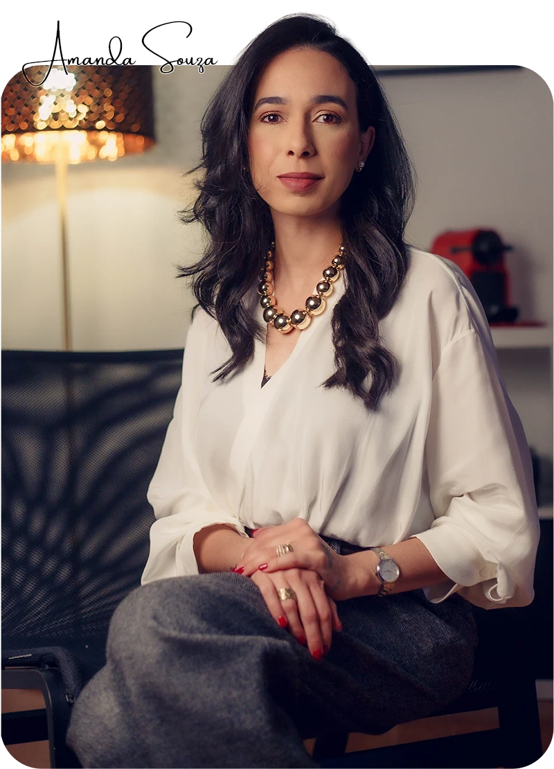 Amanda Souza, consultora de imagem